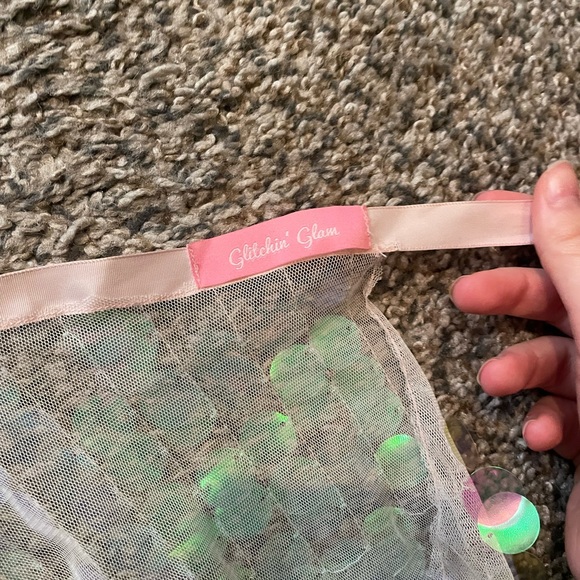 Glitchin’ Glam Sequin Skirt - Picture 6 of 6